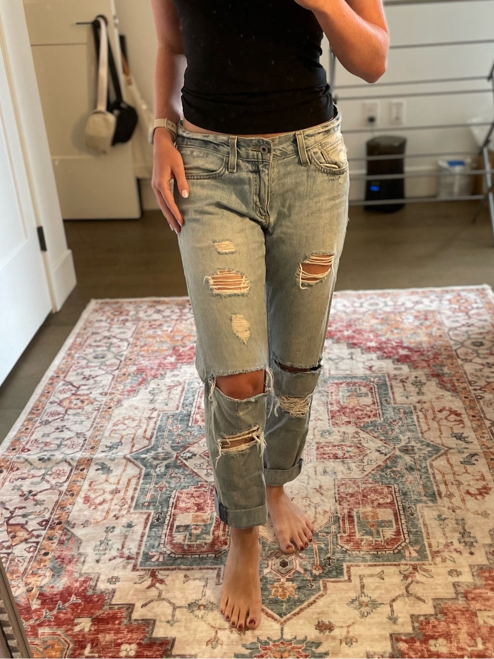 LUCKYBRAND Sienna Slim Boyfriend Jean